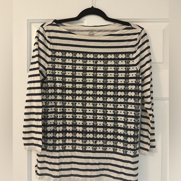 EUC Tory Burch tee top t-shirt M - Picture 1 of 4